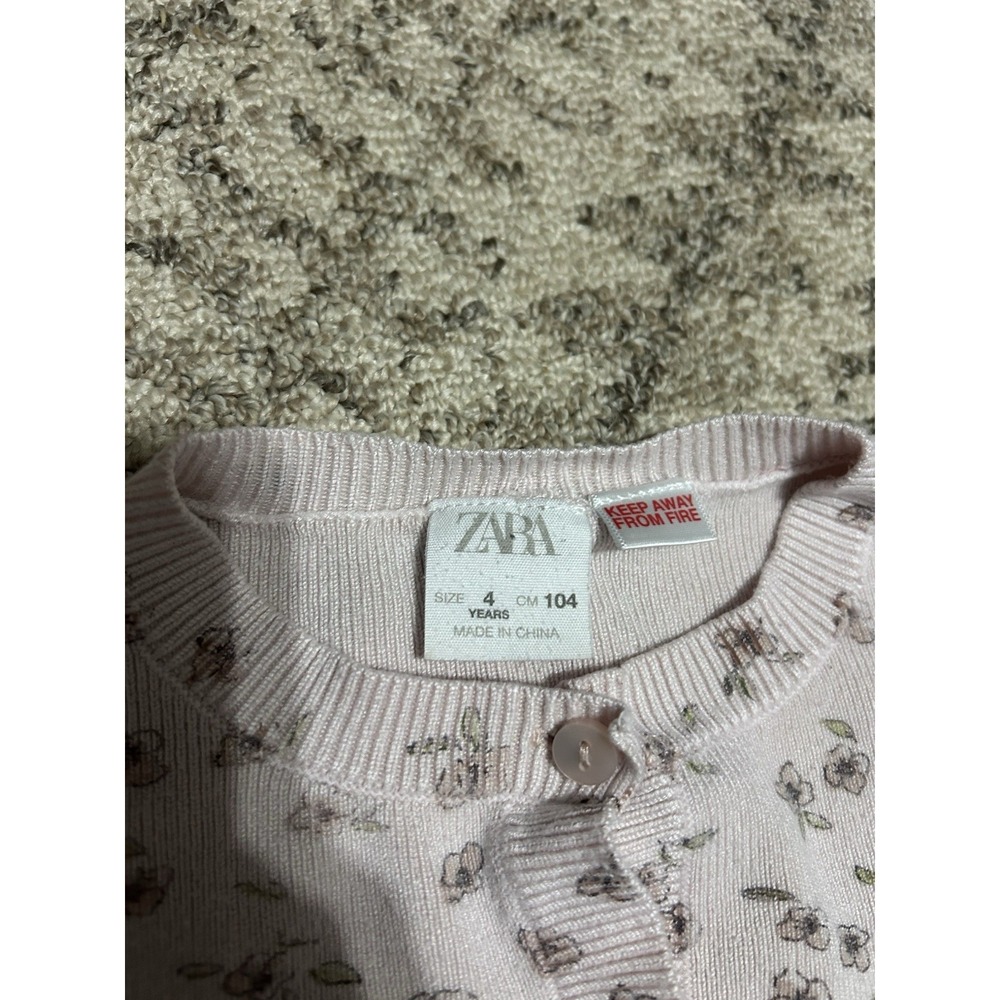 Zara Girls Lot Of 3 Sweaters‎ Size 4 - Picture 6 of 6